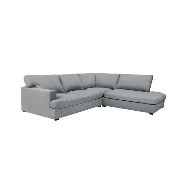 Sivá rohová pohovka Windsor & Co Sofas Daphne, pravý roh-image-4