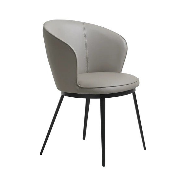 Sivé kreslo Unique Furniture Gain