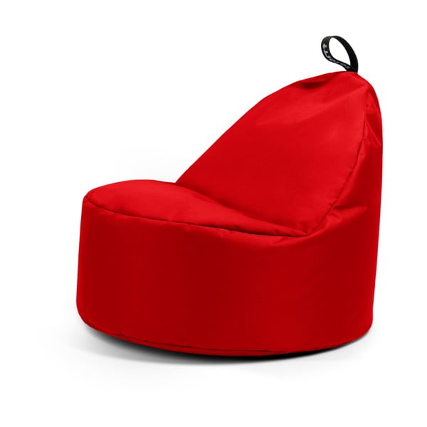 Červený sedací vak Round XL – So Soft?