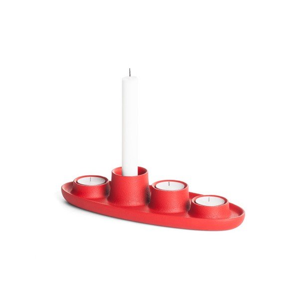 Červený svietnik EMKO Aye Aye Four Candles-image-2