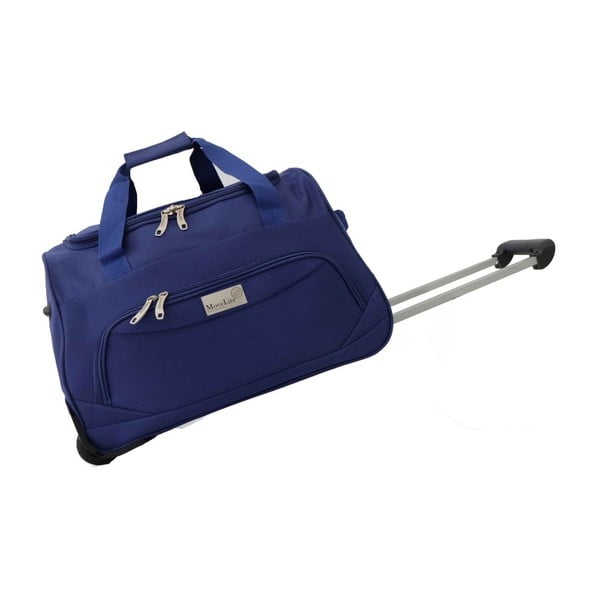Modrá cestovná taška na kolieskach Hero Roulette, 65 l