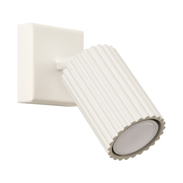 Krémovobiele bodové svietidlo 8x16 cm Gleam – Sollux