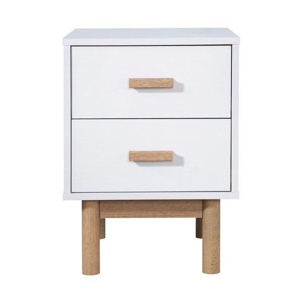 Biely nočný stolík Melanie – Støraa