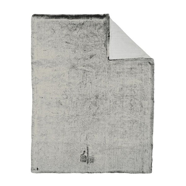 Prikrývka z umelej kožušiny Grey, 150x200 cm