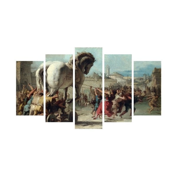 Viacdielny obraz Insigne Hunveno, 102 × 60 cm