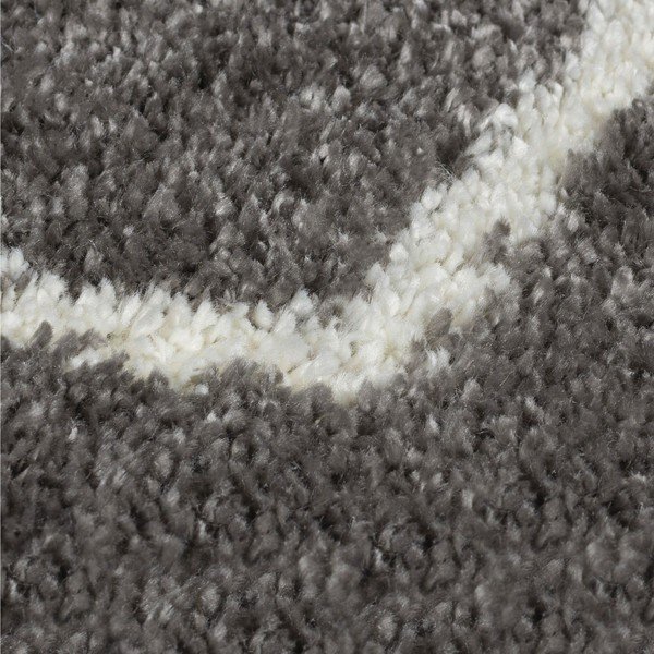 Sivý koberec 200x290 cm Atlas Berber – Flair Rugs-image-3
