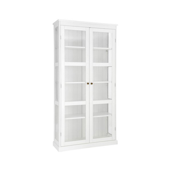 Biela vitrína z MDF 98x193x34 cm Wilma – Ellos Home