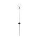 Vonkajšie solárne LED svietidlo s bielymi diódami Star Trading Firework, výška 100 cm