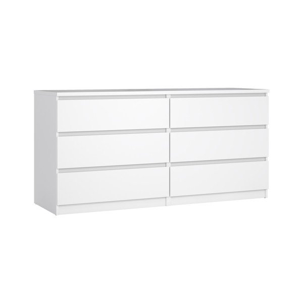 Biela komoda 154x76x50 cm Naia – Tvilum
