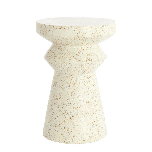 Terrazzo okrúhly odkladací stolík ø 32 cm Sella – Light & Living