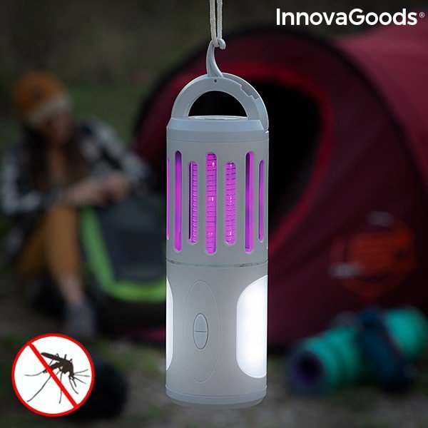 Prenosný lampáš proti komárom InnovaGoods-image-1