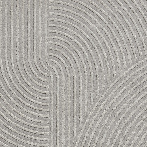 Svetlosivý umývateľný koberec z recyklovaných vlákien 160x230 cm Flores – Think Rugs-image-3