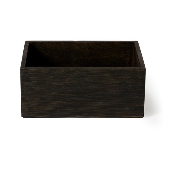 Odkladací box z dubového dreva Wireworks Mezza Dark-image-3