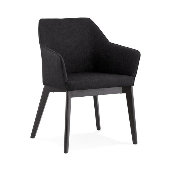 Čierne kreslo Kokoon Design Takion