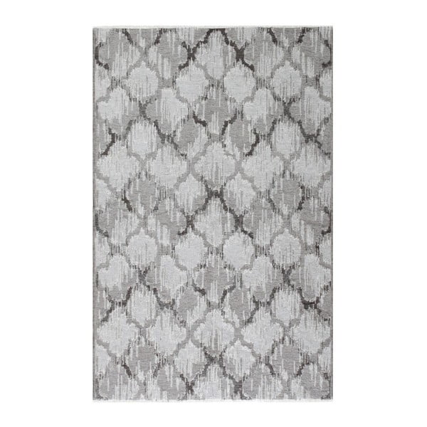 Obojstranný sivý koberec Vitaus Hanna, 125 x 180 cm