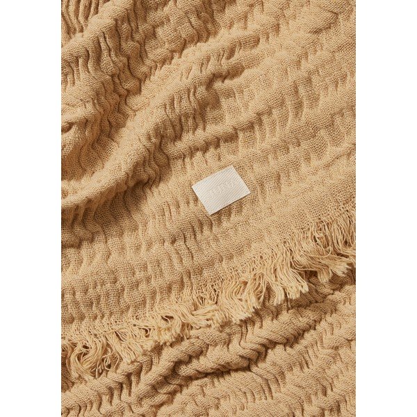 Béžový pléd na dvojlôžko 190x240 cm Reloved - JUNA-image-3