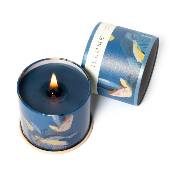 Vonná sviečka doba horenia 50 h Citrus Crush - ILLUME x Bloomingville-image-4