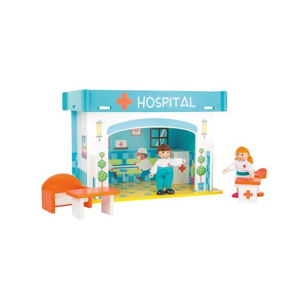 Detská drevená nemocnica Legler Playhouse Hospital