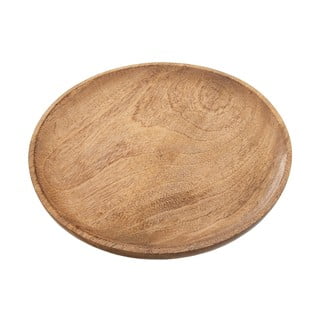 Hnedá servírovacia miska z mangového dreva Orion, ø 30 cm