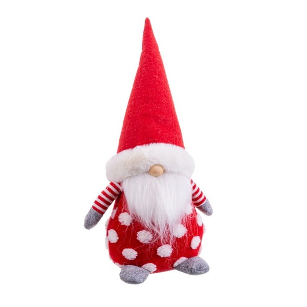 Látkový vianočný škriatok (výška  35 cm) Santa Claus – Casa Selección