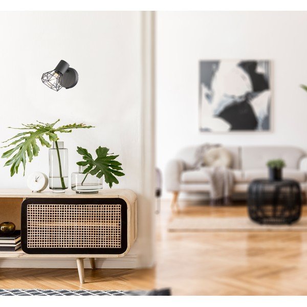 Čierne bodové svietidlo 8x14 cm Ran – Fischer & Honsel-image-4