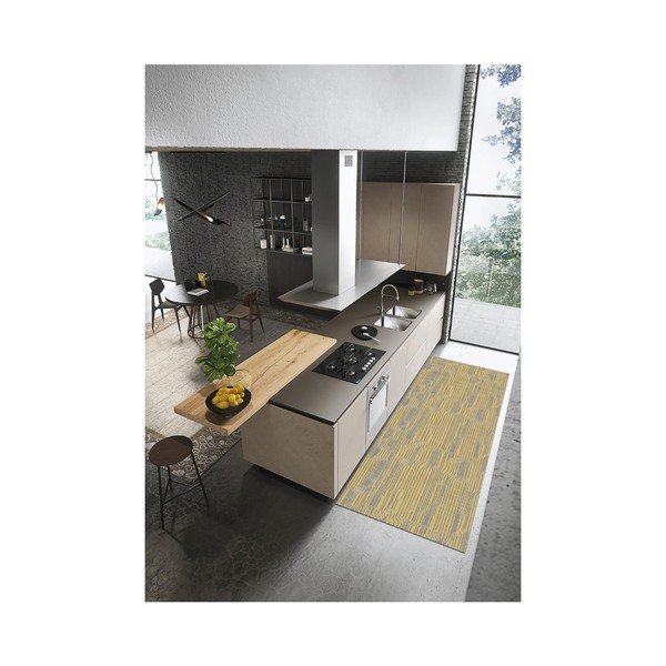 Koberec Floorita Circuit Ochre, 60 × 115 cm-image-3