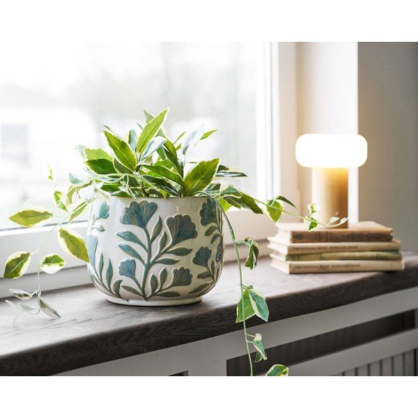 Keramický ručne vyrobený obal na kvetináč  na bylinky ø 22,5 cm – House Nordic-image-2