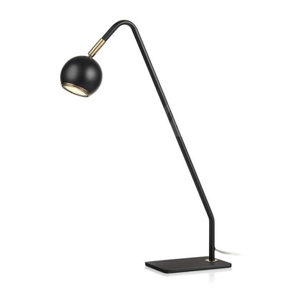 Čierna stolová lampa Markslöjd Coco, výška 47 cm