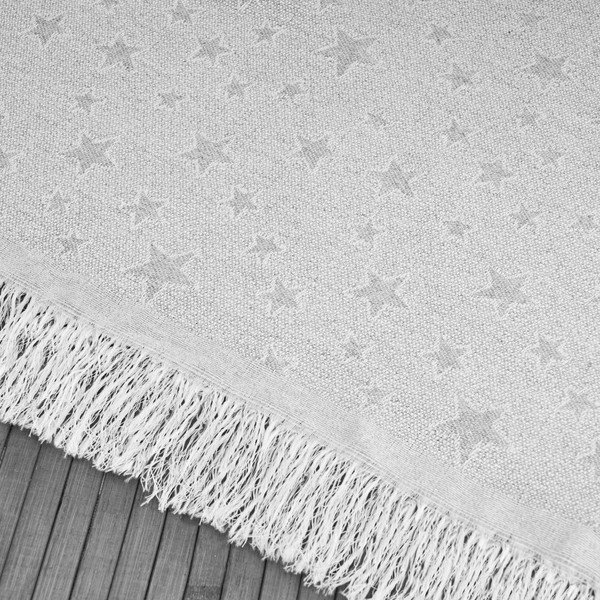 Sivá prikrývka na dvojlôžko 180x290 cm Star – Casa Selección-image-1