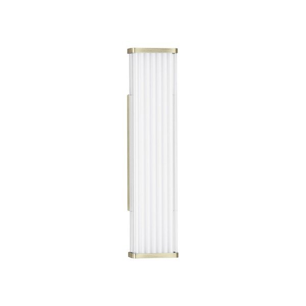 Kovové LED nástenné svietidlo v matne zlatej farbe Misty – Nova Luce