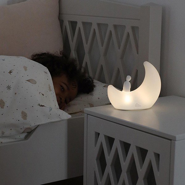 Slonovinové detské nočné svietidlo Moon Off-White – Cam Cam Copenhagen-image-1