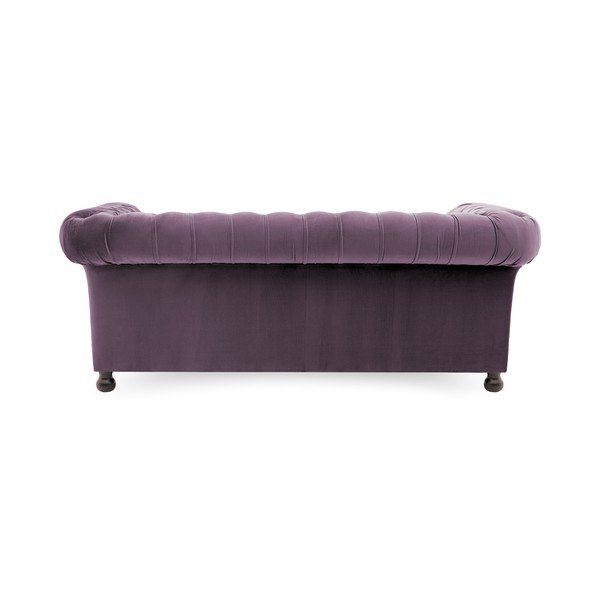 Fialová dvojmiestna pohovka Vivonita Chesterfield-image-4