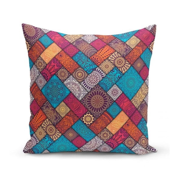 Obliečky na vankúše v súprave 4 ks 45x45 cm Mandala Tiles – Minimalist Cushion Covers-image-1