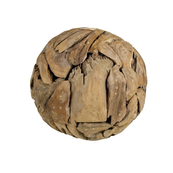 Dekorácia z teakového dreva HSM Collection Biag, Ø 40 cm