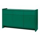 Zelená komoda 160x91x46 cm Rali – noo.ma