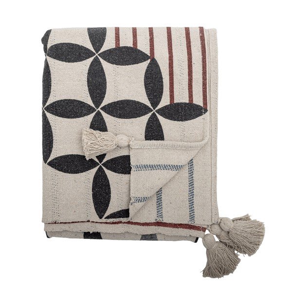 Deka s prímesou bavlny 130x155 cm Forma – Bloomingville