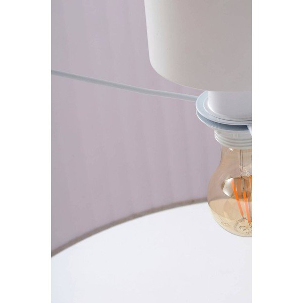 Béžové ľanové stropné svietidlo ø 60 cm Alina – Jotex-image-3