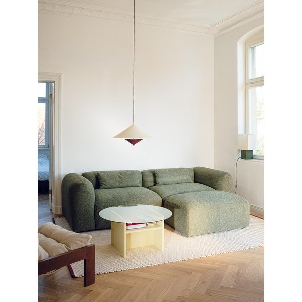 Svetložltý okrúhly konferenčný stolík ø 85 cm Tovo – noo.ma-image-4