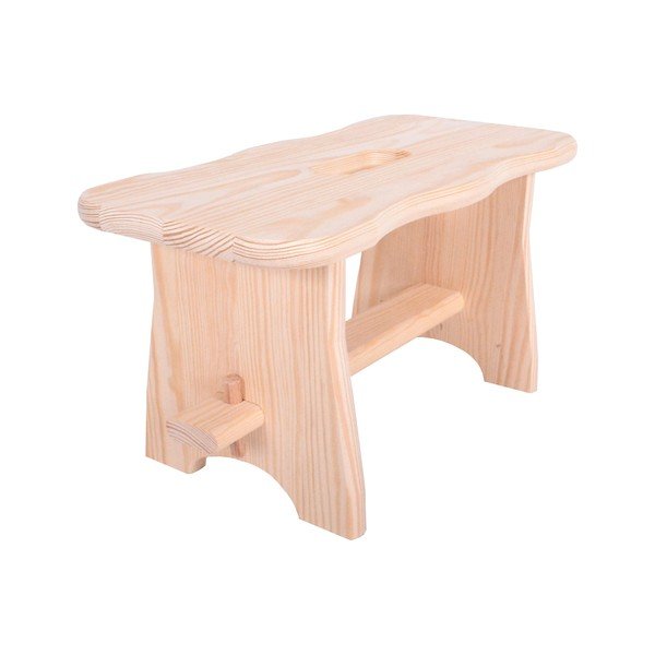 Stolička z borovicového dreva v prírodnej farbe Tirolo – Rojaplast-image-2