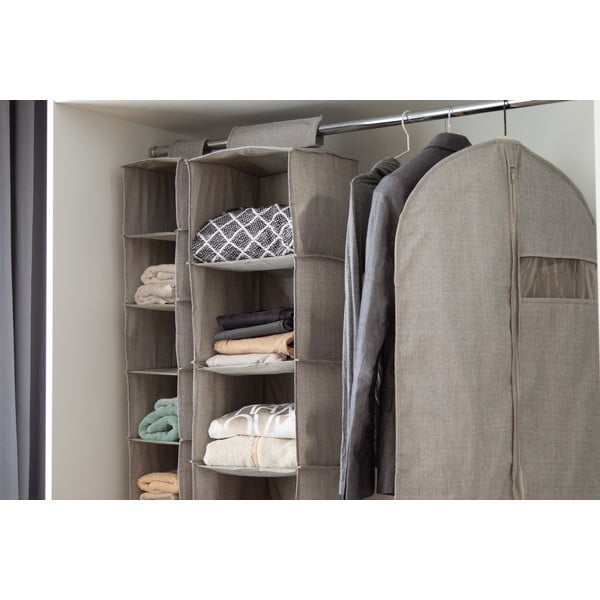 Závesný látkový organizér do skrine Oxford – Compactor-image-3