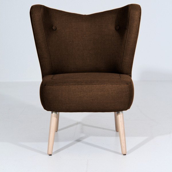 Tmavohnedé kreslo Max Winzer Sari-image-2