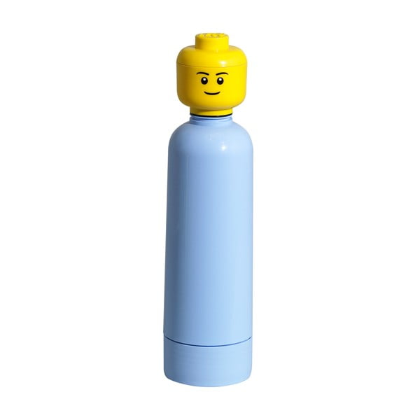 Fľaša Lego, svetlo modrá