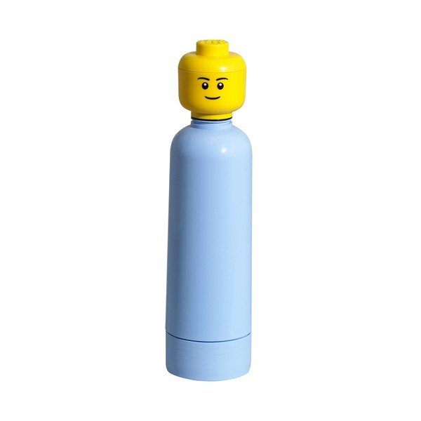 Fľaša Lego, svetlo modrá