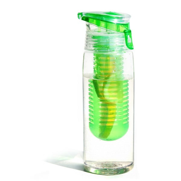 Zelená fľaša Asobu Flavour It 2 Go Duro, 600 ml