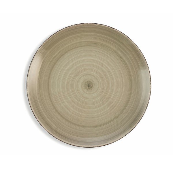 Sada 6 svetlosivých tanierov Villa d´Este Baita, ø 27 cm