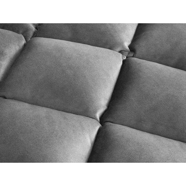 Svetlosivý zamatový taburet Flandrin – Interieurs 86-image-1