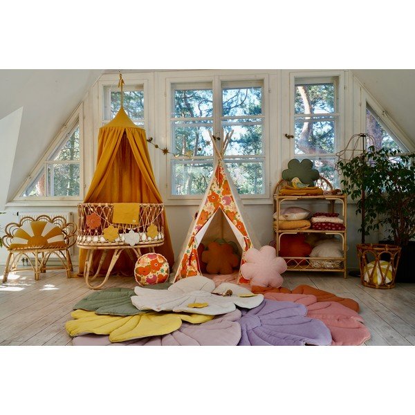 Svetloružová detská hracia podložka Powder Rose - Moi Mili-image-4