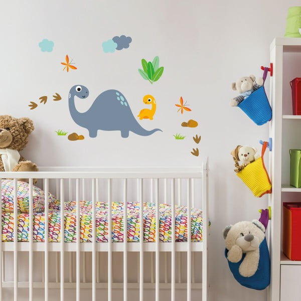 Nástenné detské samolepky Ambiance Cute Dinosaurus Stickers-image-3