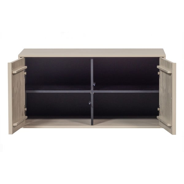 Krémová modulárna skriňa z borovicového dreva 100x50 cm Daily – vtwonen-image-3