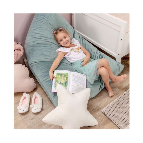 Ružový sedací vak Lillipop - Yellow Tipi-image-2